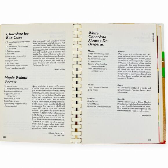 Cookbook St Louis 1981 Repertory Theatre Cooking For Applause Food Recipes Meals - Picture 7 of 8